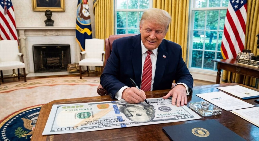 Un Hito Histórico: La Firma de Donald Trump en los Dólares Estadounidenses