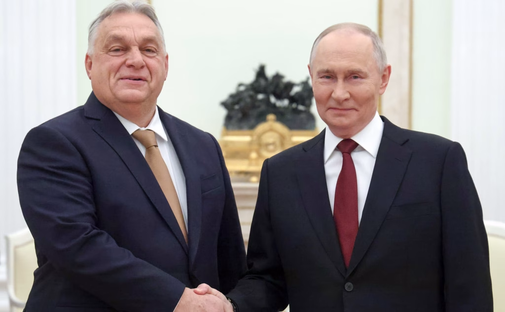 Filtración explosiva: Orbán se declara ‘a tu servicio’ ante Putin, desatando alerta global