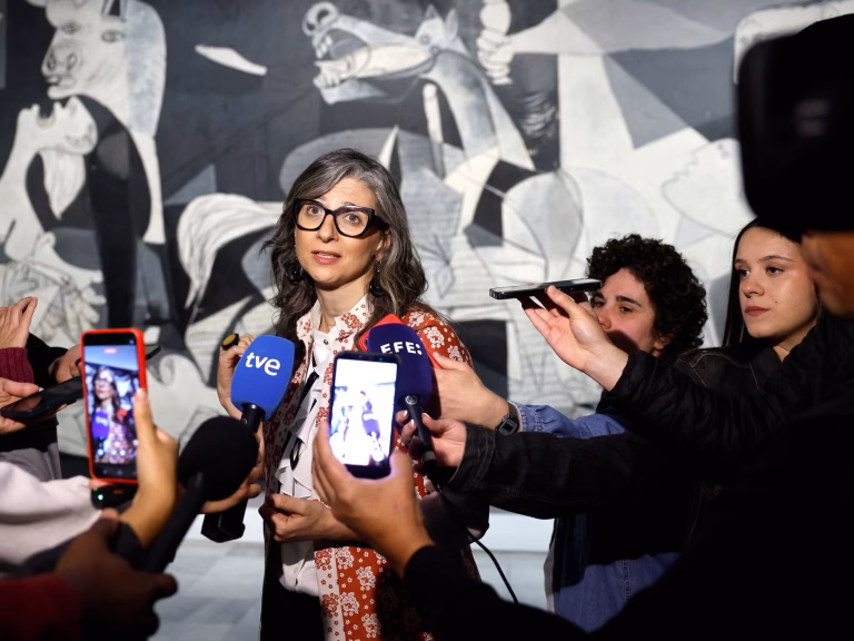 Francesca Albanese, ante el ‘Guernica’: “España se encuentra prácticamente sola