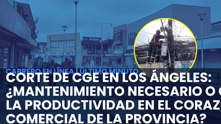 Corte de CGE en Los Ángeles: ¿Mantenimiento necesario o golpe a la productividad en el corazón comercial de la provincia?