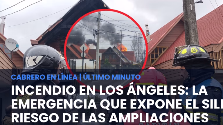 Incendio en Los Ángeles: La emergencia que expone el silencioso riesgo de las ampliaciones irregulares en la provincia de Biobío