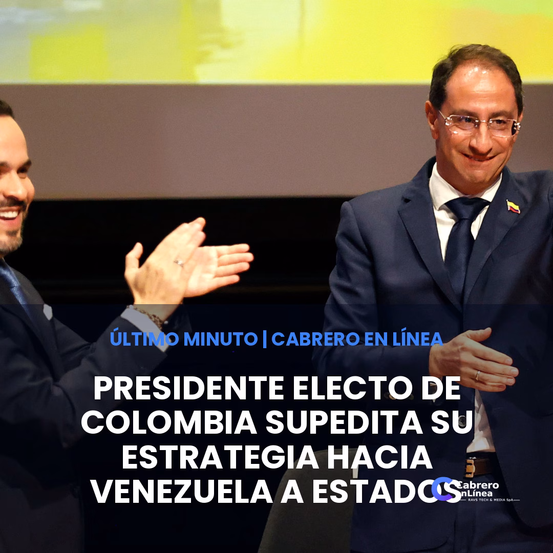 Presidente electo de Colombia supedita su estrategia hacia Venezuela a Estados Unidos