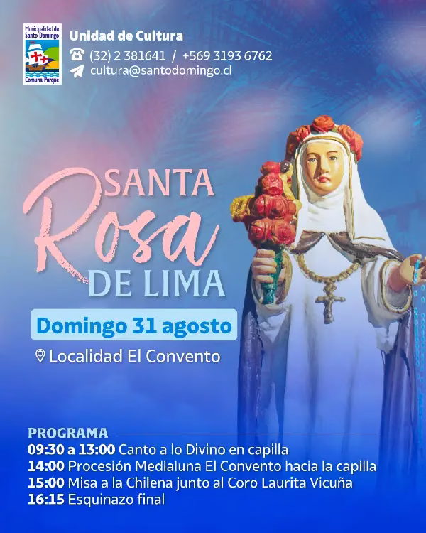 Portezuelo celebra su fe: La tradicional Fiesta de Santa Rosa de Lima