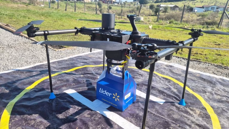 Walmart Inicia Plan Piloto de Despacho con Drones en Laja para Zonas Rurales