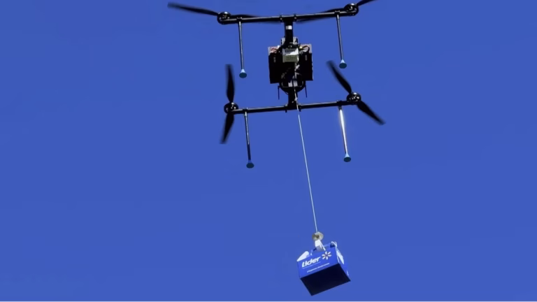 Walmart inicia plan piloto de delivery con drones en Laja, comuna vecina de Cabrero