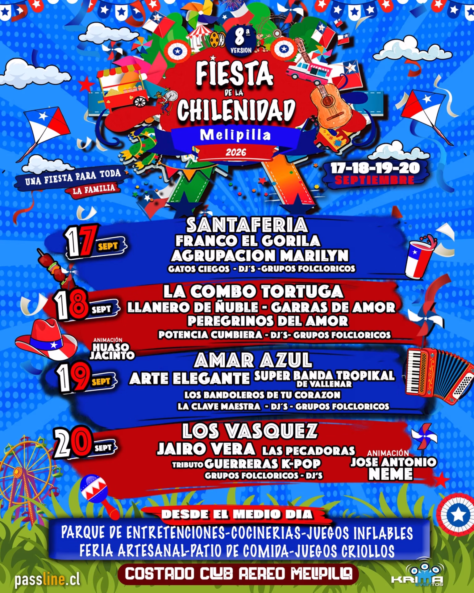 Fiesta de la Chilenidad de Melipilla 2026 – Chile es TUYO
