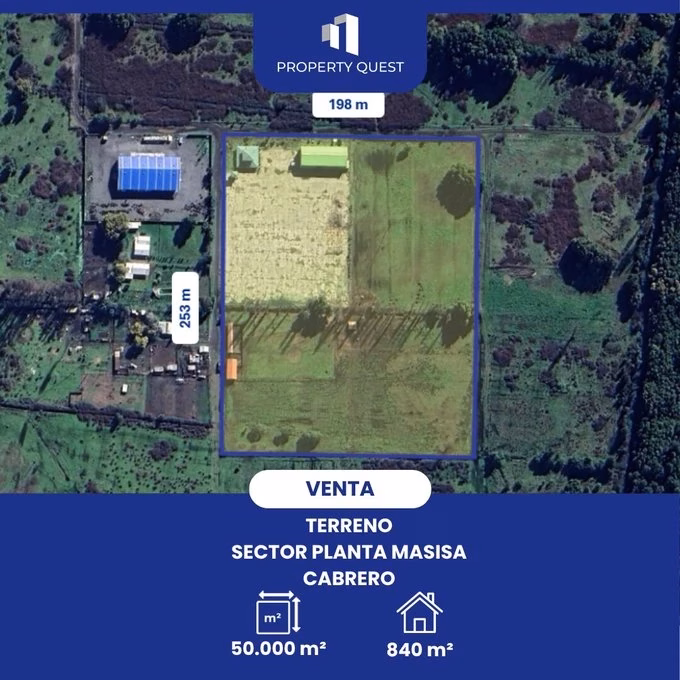 Terreno Industrial en venta en Planta Masisa, Cabrero