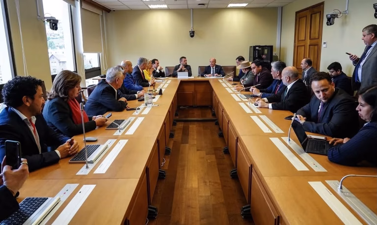 Alcaldes y parlamentarios se reunieron con el ministro de Hacienda …