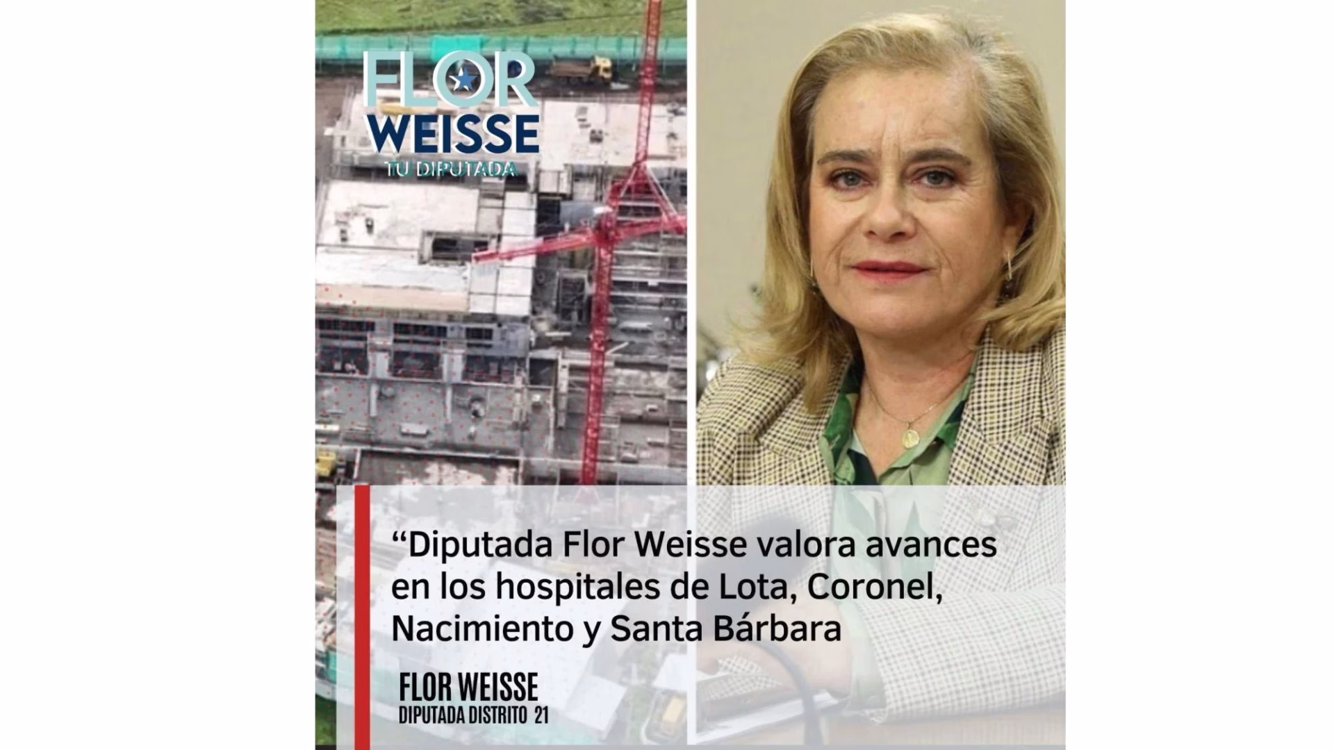 Diputada Weisse destaca más de $440 millones para comunas del Biobío por buena gestión municipal