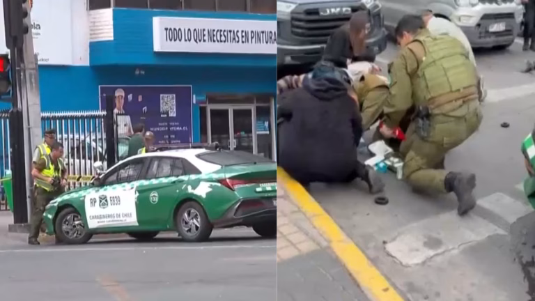 Accidente en La Florida: Patrulla de Carabineros colisiona con bus RED y atropella a cuatro peatones