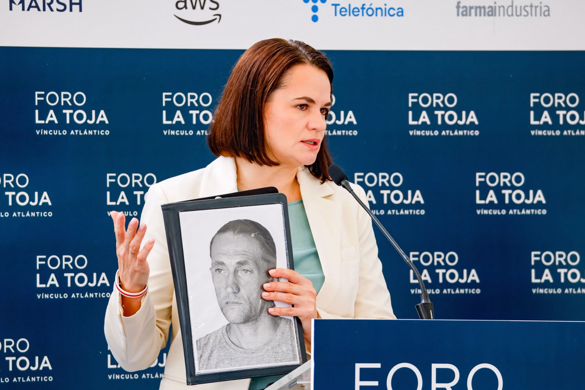 Svetlana Tijanóvskaya advierte desde España: “Si Ucrania pierde la guerra, la pregunta será quién es el siguiente”