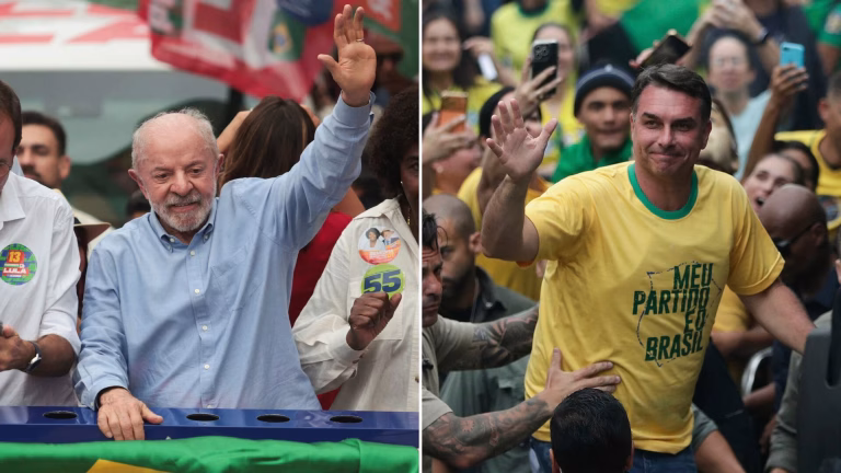 Brasil en vilo: Lula y Flávio Bolsonaro se enfrentan en una elección presidencial polarizada
