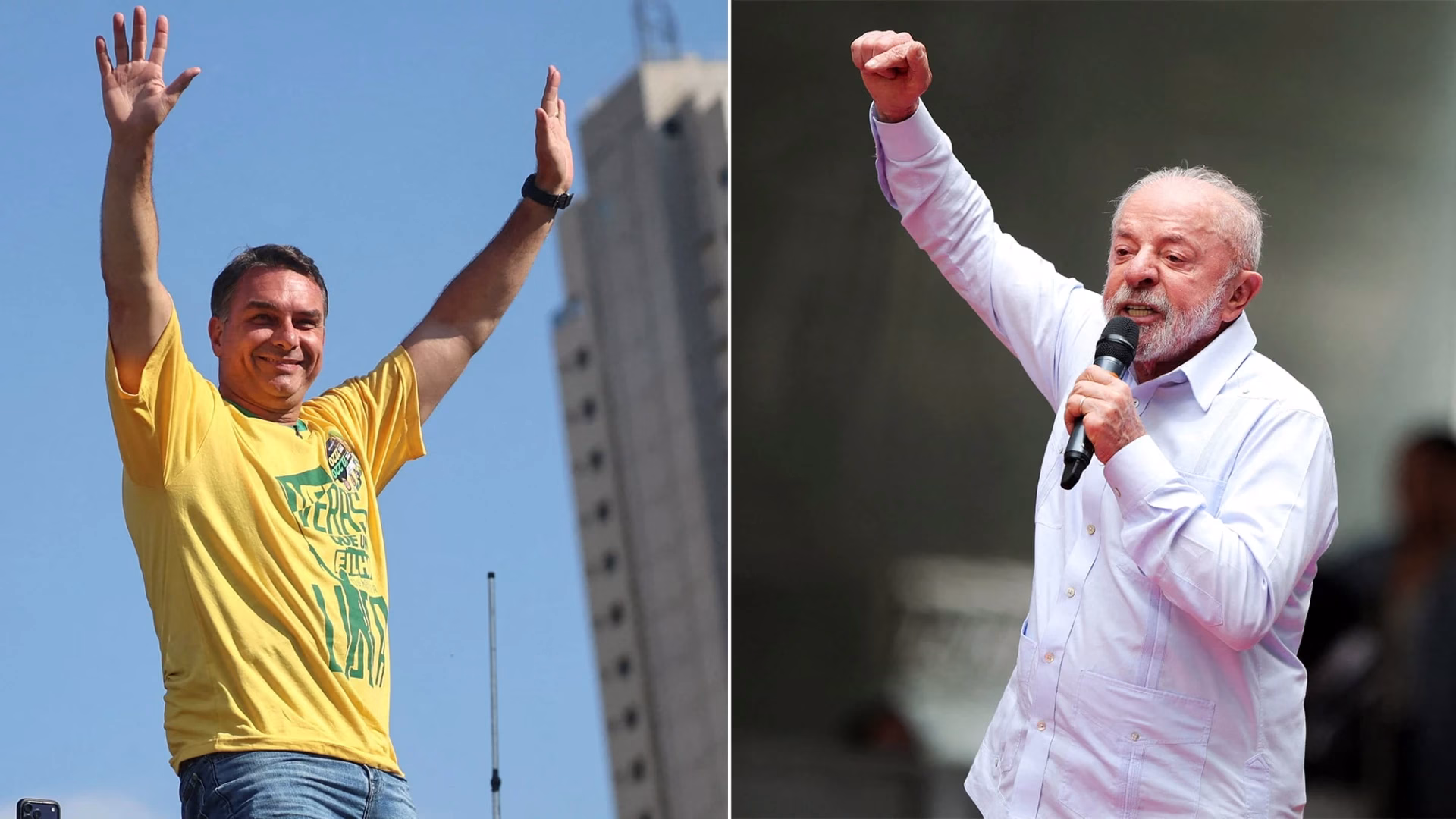 Brasil se encamina a segunda vuelta: Flávio Bolsonaro aventaja a Lula da Silva en la primera ronda presidencial