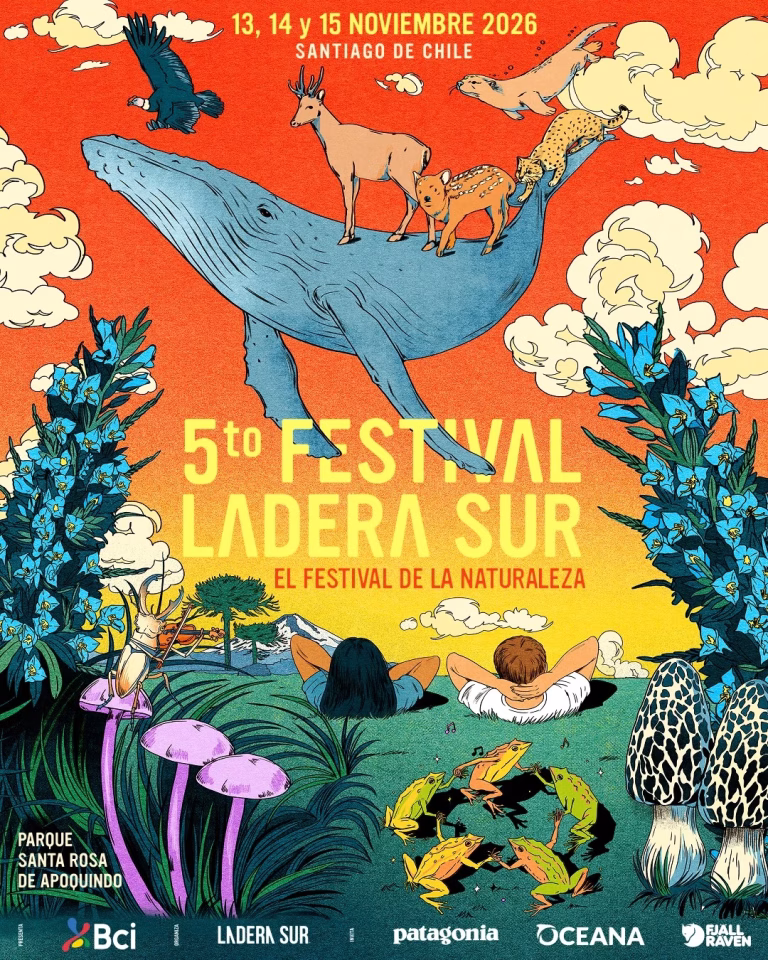 Festival Ladera Sur 2026: La gran cita con la naturaleza y sustentabilidad se realizará en noviembre en Santiago