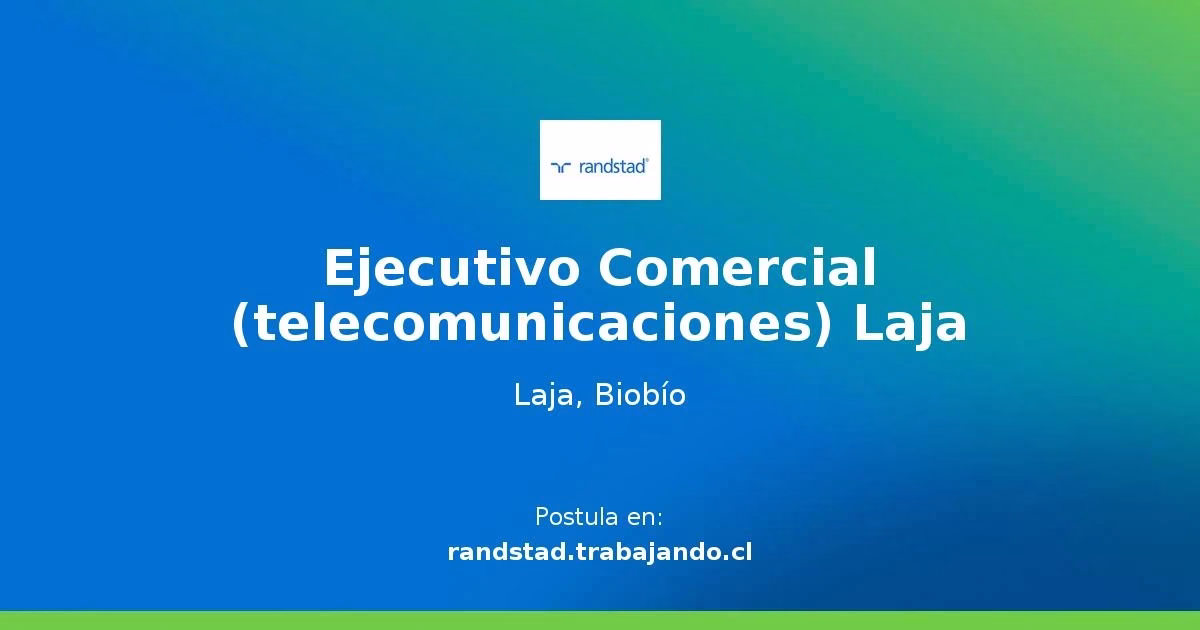 Empresa de Telecomunicaciones abre vacantes en Laja para Ejecutivos Comerciales