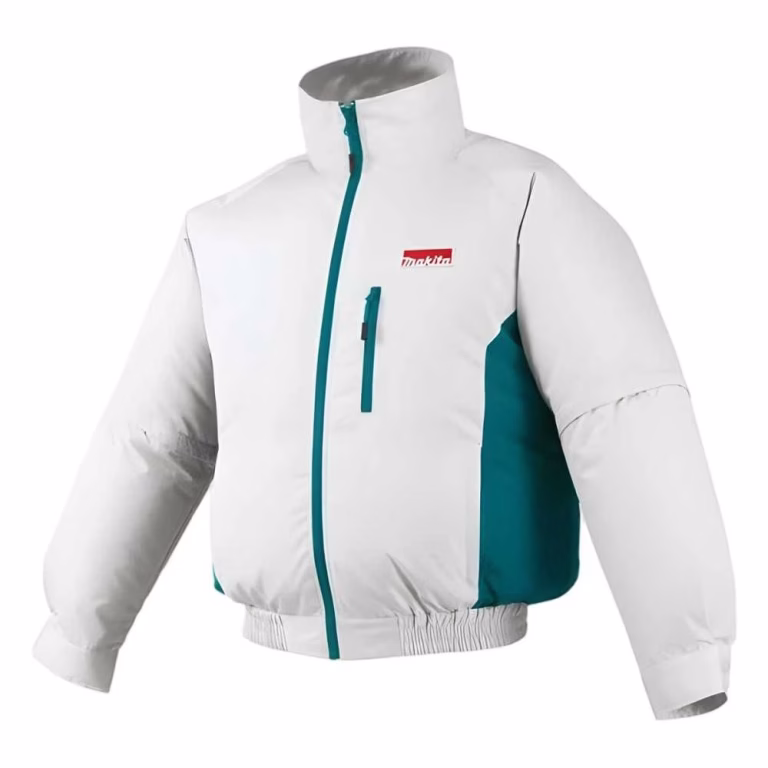 Disponible en Cabrero: Chaqueta ventilada Makita busca aliviar el calor extremo en faenas agrícolas y de construcción