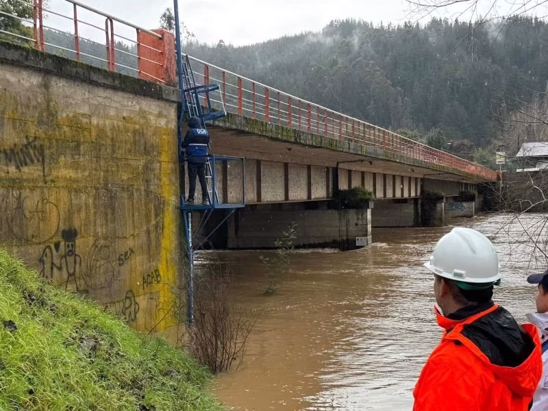 Ñuble en Alerta Temprana Preventiva por sistema frontal con intensas lluvias y vientos
