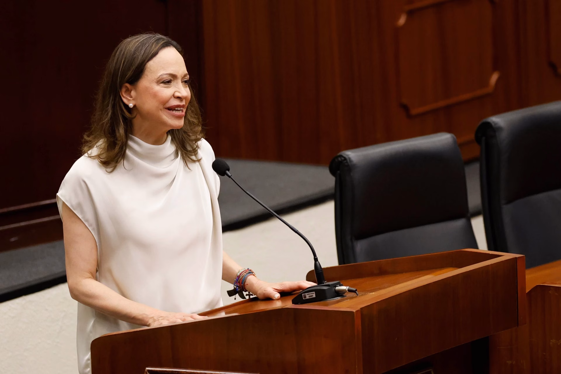 María Corina Machado acusa de ‘corrupto’ a empresario clave en acuerdos petroleros entre EE.UU. y Venezuela