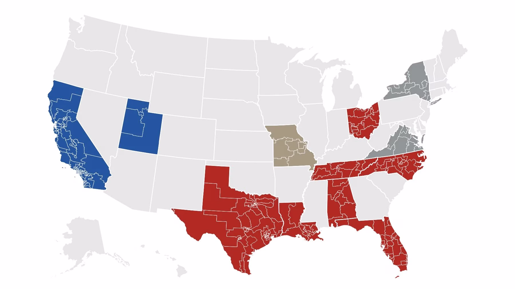 Gerrymandering en EE.UU.: Cómo la manipulación de mapas electorales define el poder político antes de las elecciones